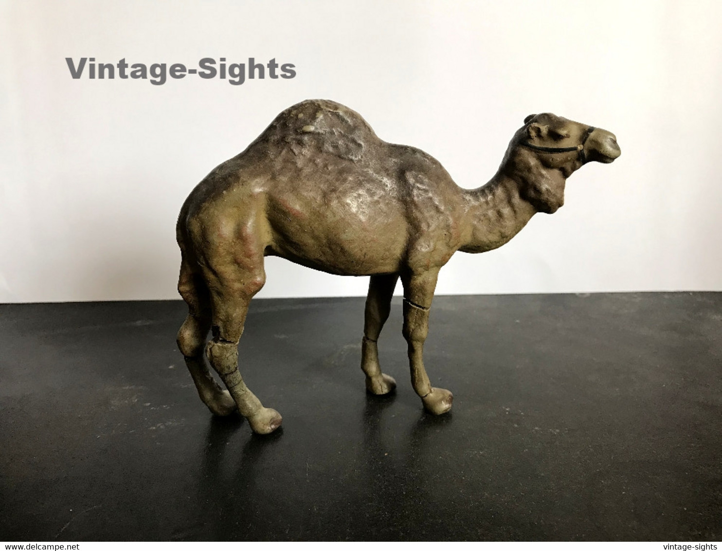 Dromedary / Trampeltier / Dromedar (Vintage German LINEOL Figure ~1930s) - Andere & Zonder Classificatie