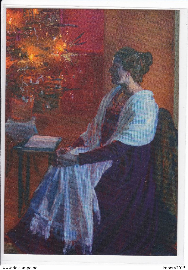 Ak St.Pölten, Jugendstil, Ernst Stöhr, Weihnacht, (seine Frau Fritzi) Ansichtskarte - St. Pölten