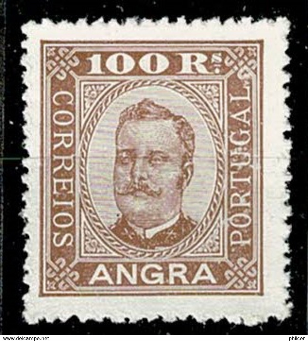 Angra, 1892/3, # 9a Dent. 13 1/2, MNG - Angra