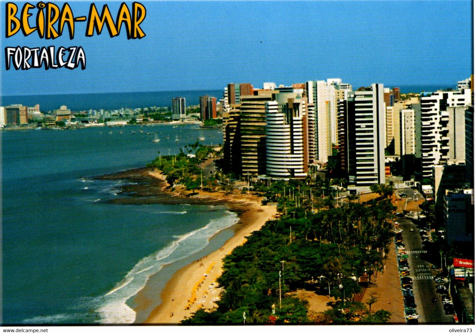 BRASIL - FORTALEZA - Vista Aérea Da Avenida Beira Mar - Fortaleza