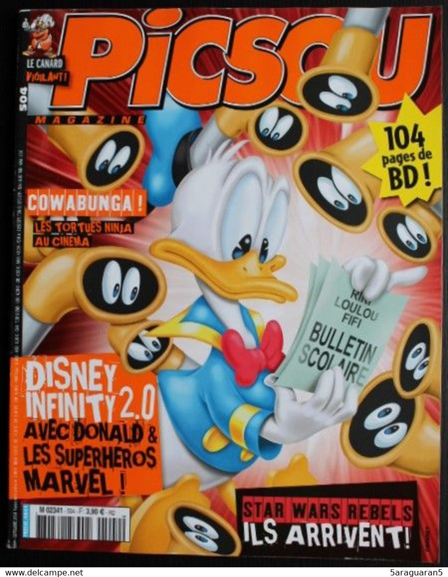 MAGAZINE BD - Picsou Magazine N°504 - Picsou Magazine