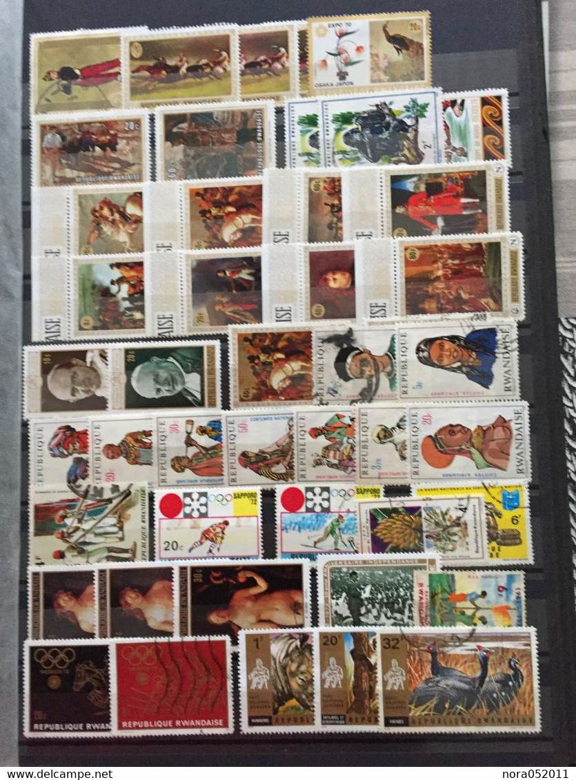 Album de timbres Colonie Belge, Congo etc... Neuf**/* et oblitéré voir détail