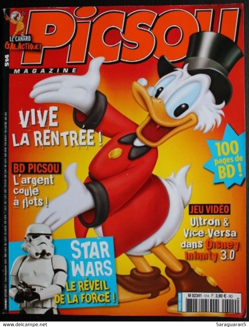 MAGAZINE BD - Picsou Magazine N°514 - Picsou Magazine