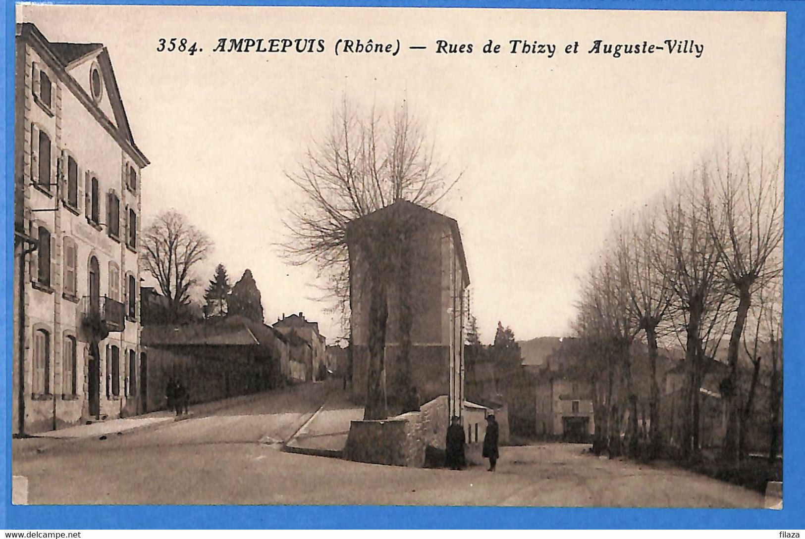 69 - Rhône - Amplepuis - Rues De Thizy Et Auguste Villy (N10194) - Amplepuis