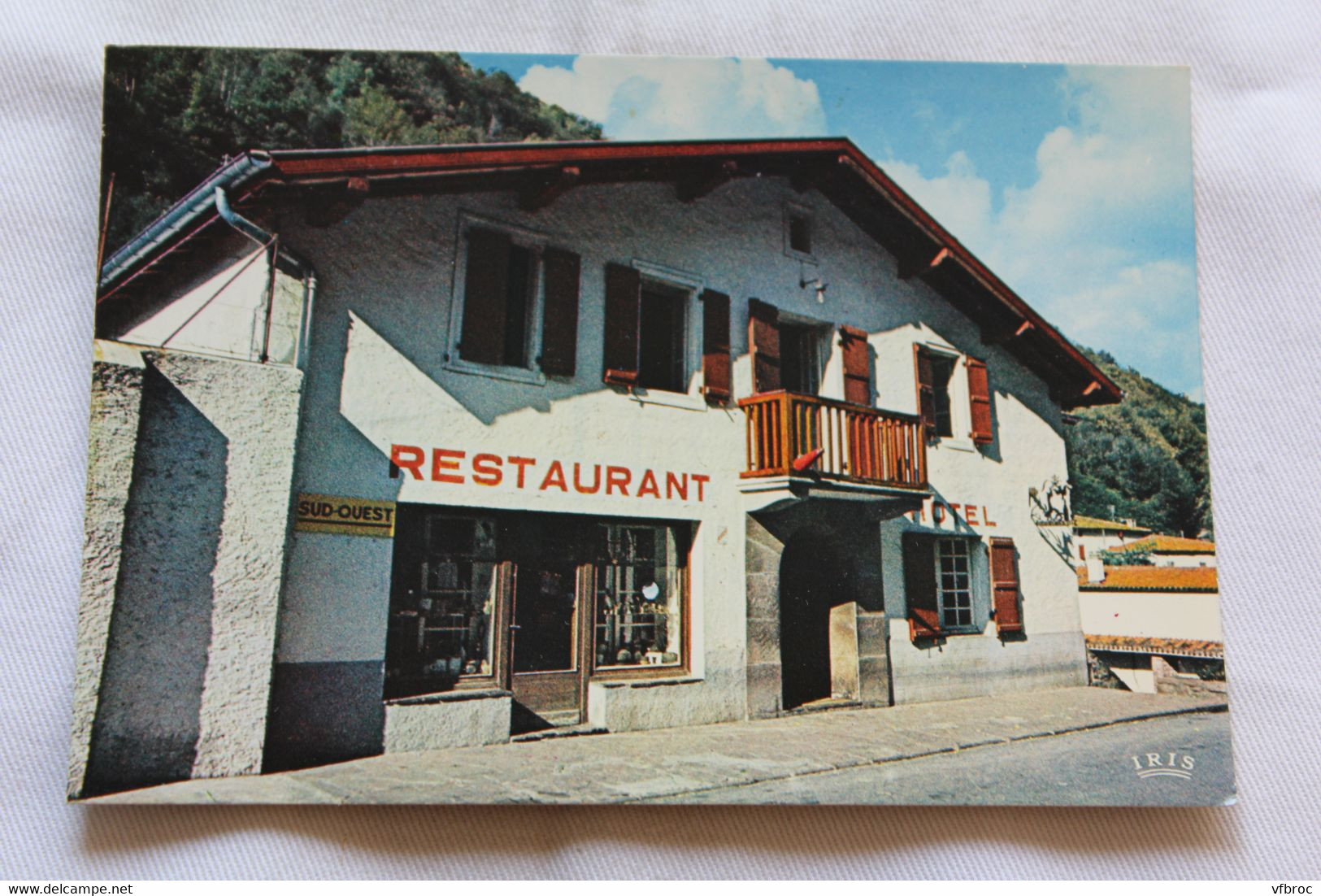 Cpm, Arnéguy, Hôtel Restaurant Clémentenia, Pyrénées Atlantiques 64 - Arnéguy