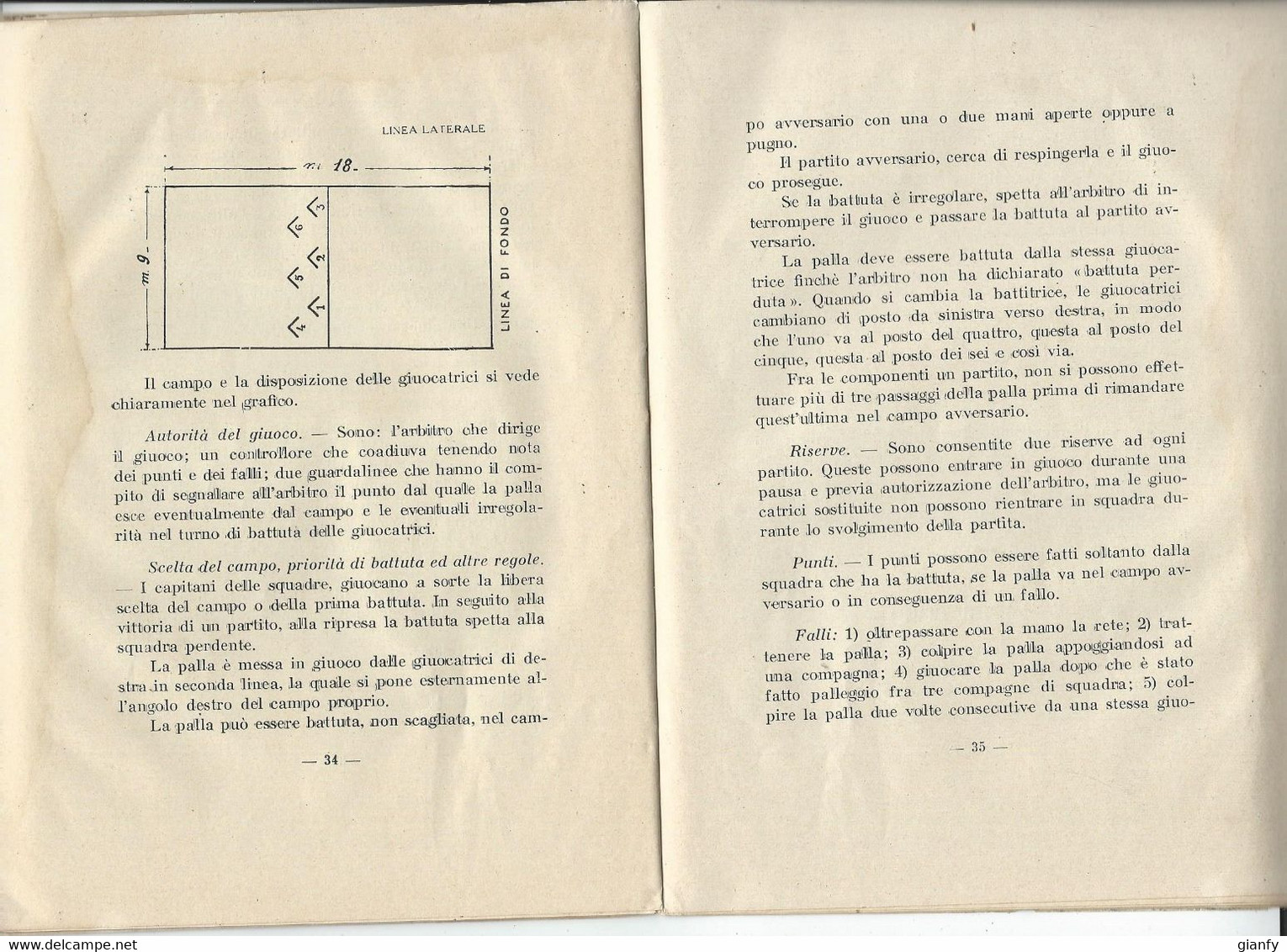 OPERA NAZIONALE BALILLA EDUCAZIONE FISICA - PROGRAMMA DEL III PERIODO ETA 14-16 ANNI FEMMINILE 1925 FASCISMO - Gesundheit