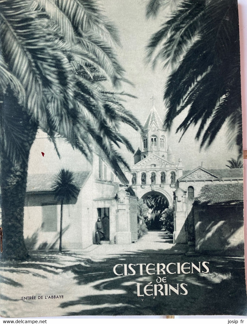 CISTERCIENS DU LÉRINS (ÎLE DU LÉRINS)- LIVRET TYPE ARTHAUD- 1949 - Côte D'Azur