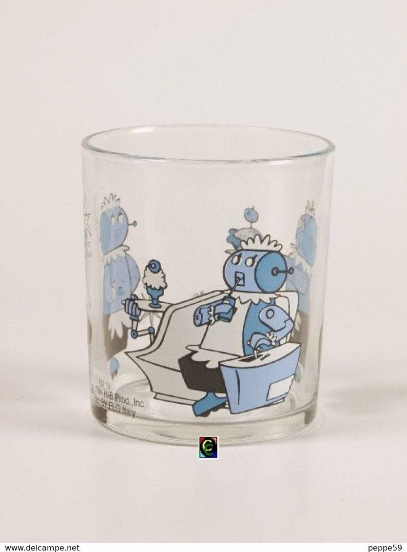 Bicchiere O Bicchieri Nutella Kinder Ferrero 1994 - Jetsons - Rosie  ( Glass - Glasses - Verres - Vasos - Glaser ) - Nutella