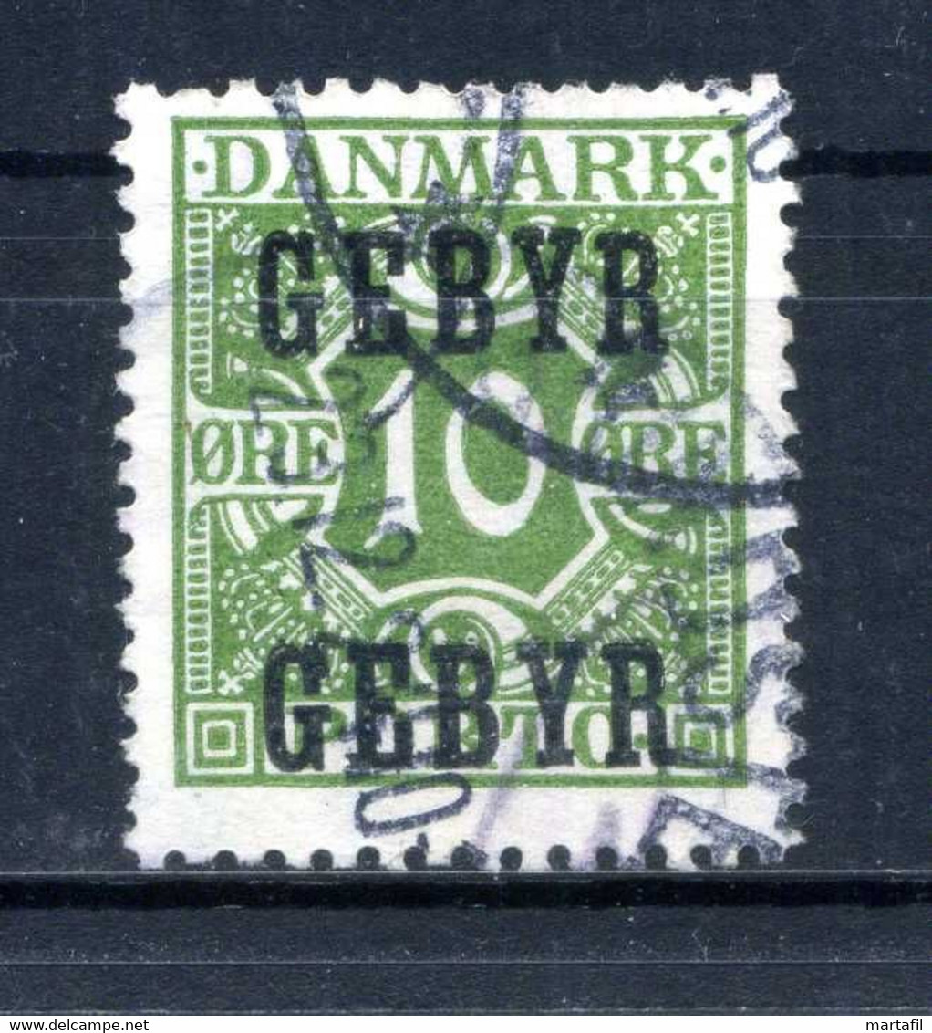 1923 DANIMARCA Servizio N.19 USATO GEBYR - Service