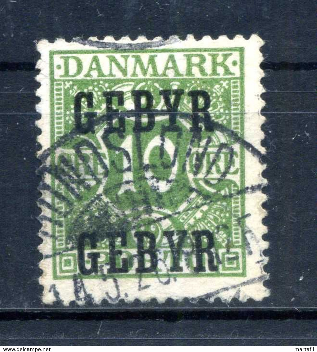 1923 DANIMARCA Servizio N.19 USATO GEBYR - Officials