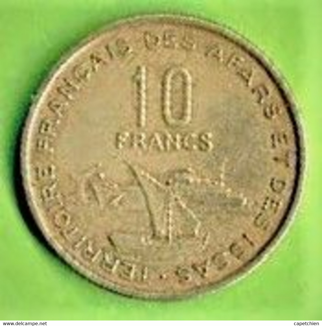 TERRITOIRE FRANCAIS DES AFARS ET DES ISSAS / DJIBOUTI / 10 FRANCS / 1970 - Djibouti