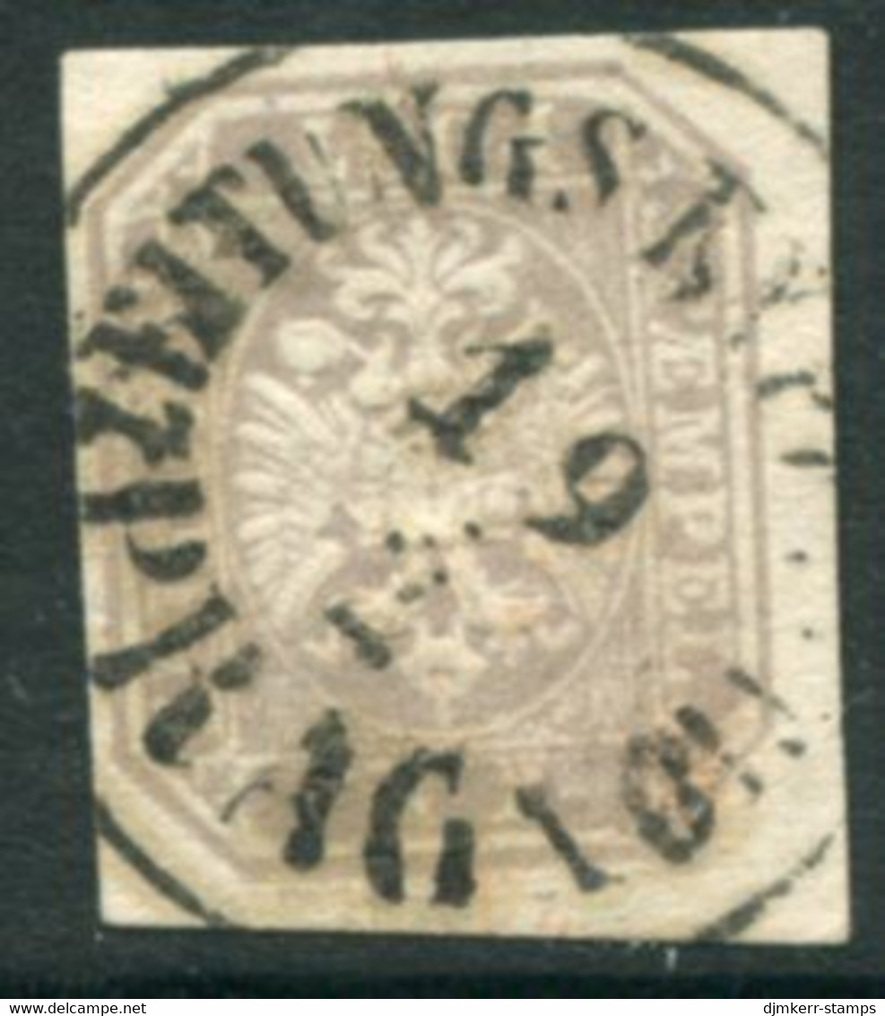 AUSTRIA 1863 Newspaper Stamp Used. .  Michel 29 - Periódicos