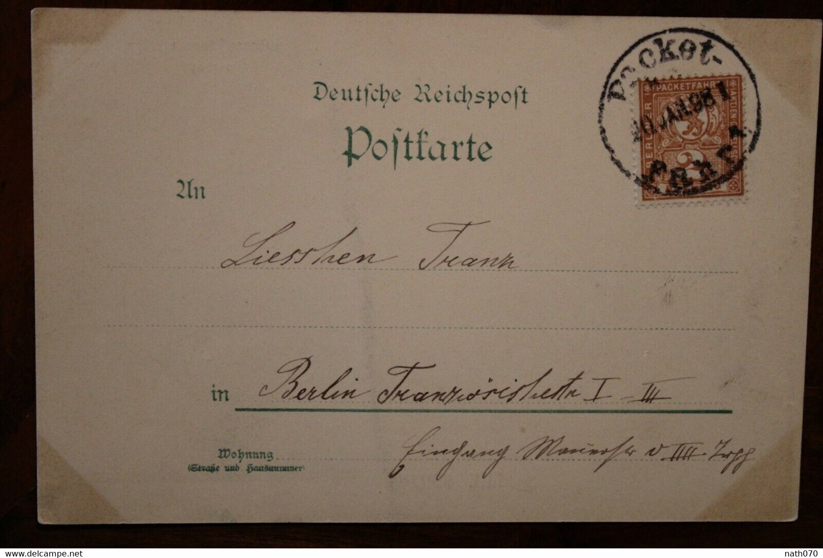 AK CPA 1898 Gruss Aus Louise Koningin Von Preussen Reich Litho Private Stadtpost - Royal Families