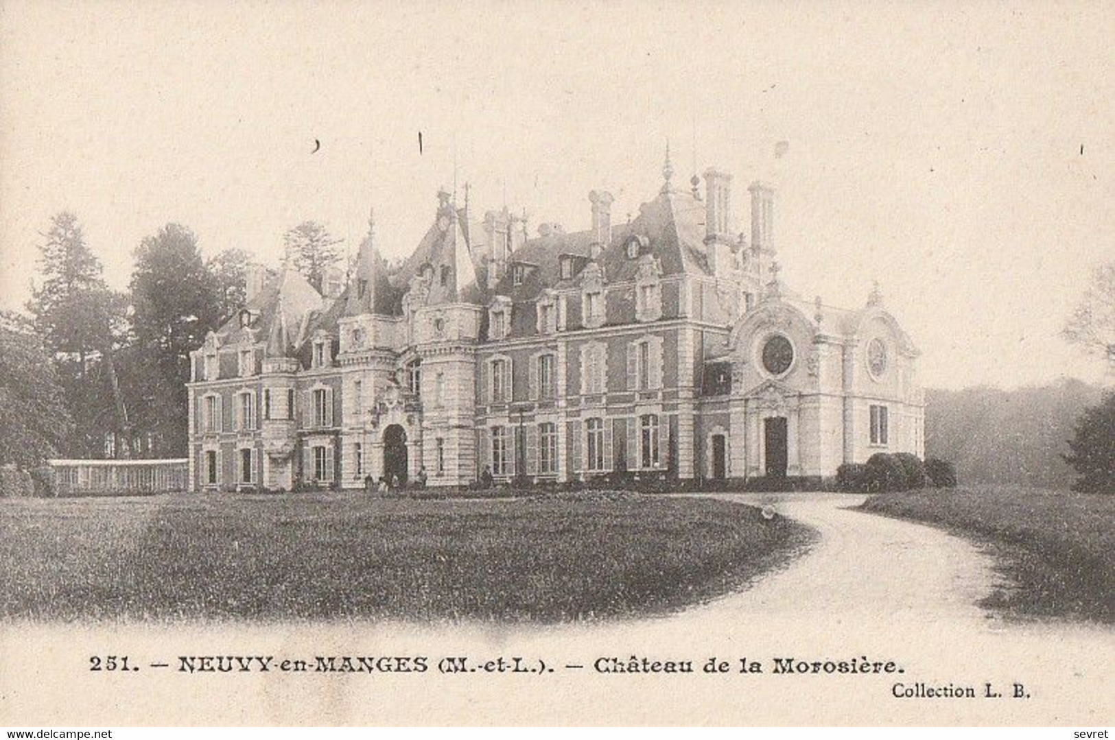 NEUVY-en-MAUGES. - Château De La Morosière - Autres & Non Classés