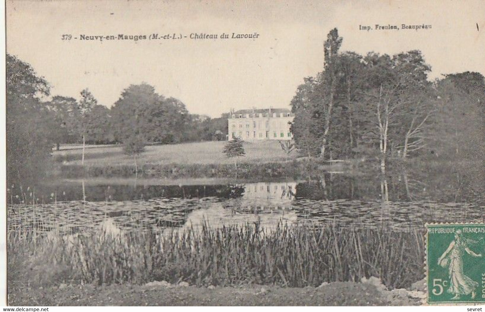 NEUVY-en-MAUGES. - Château Du Lavouër - Otros & Sin Clasificación