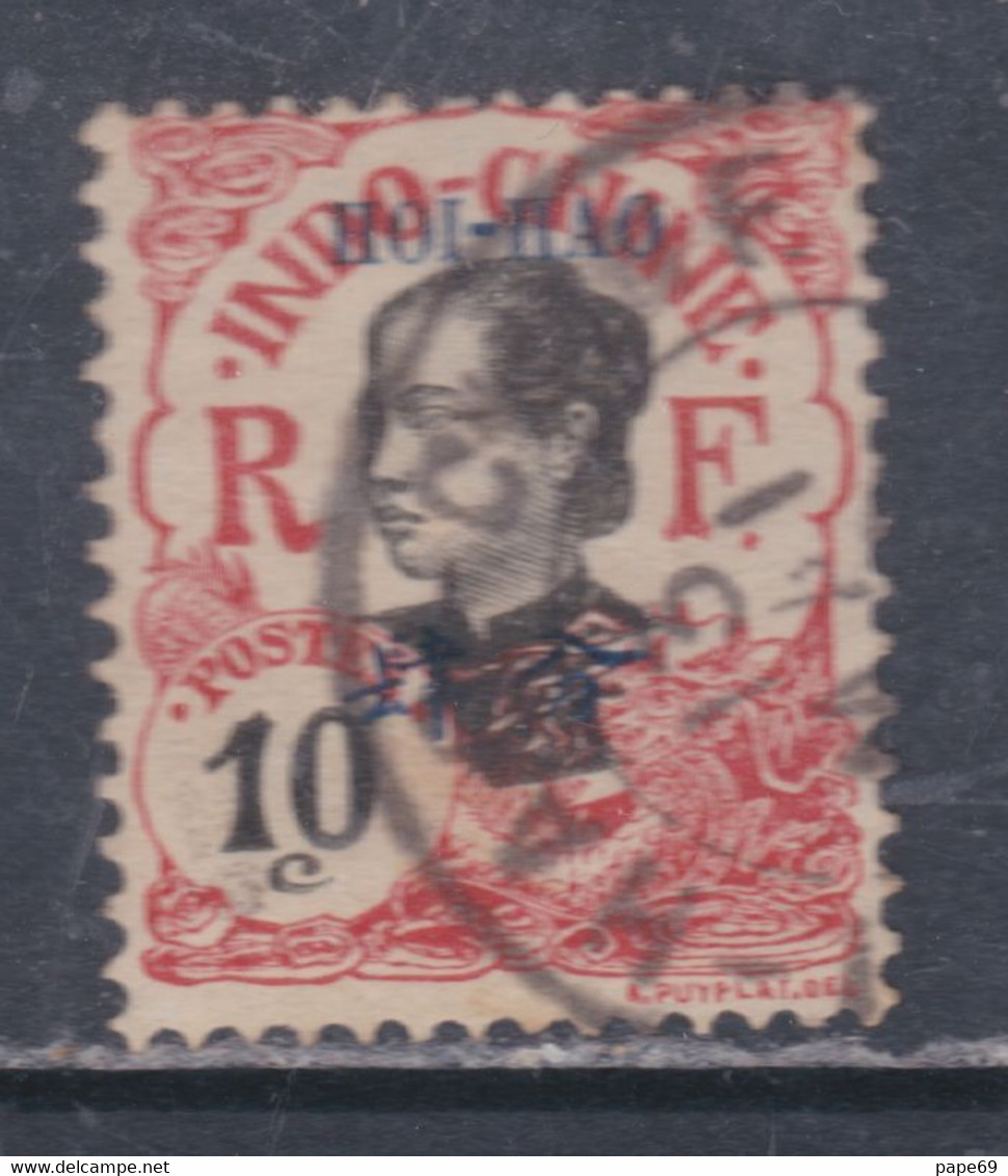 Hoï-Hao N° 53  O Timbres D'Indochine Surchargés : L0 C. Rouge Oblitération Moyenne Sinon TB - Used Stamps