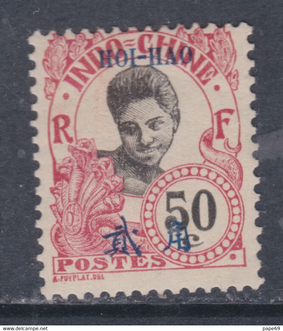 Hoï-Hao N° 60 X Timbres D'Indochine Surchargés : 50 C. Rose Trace De Charnière Sinon TB - Nuevos