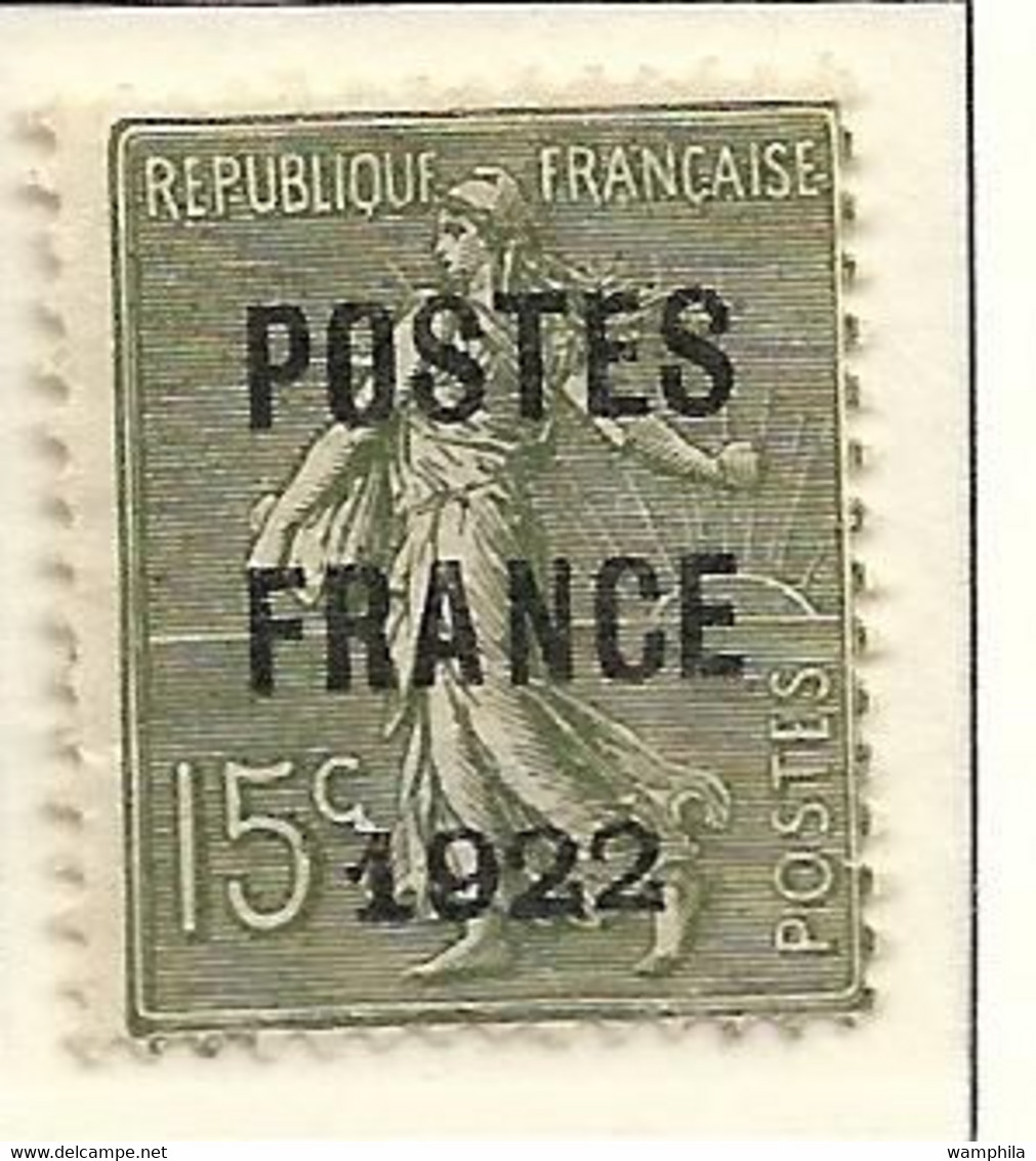France Préoblitéré 1920/1922, Entre Les N° 24 à 38 Oblitérés Cote 3180€. - 1893-1947