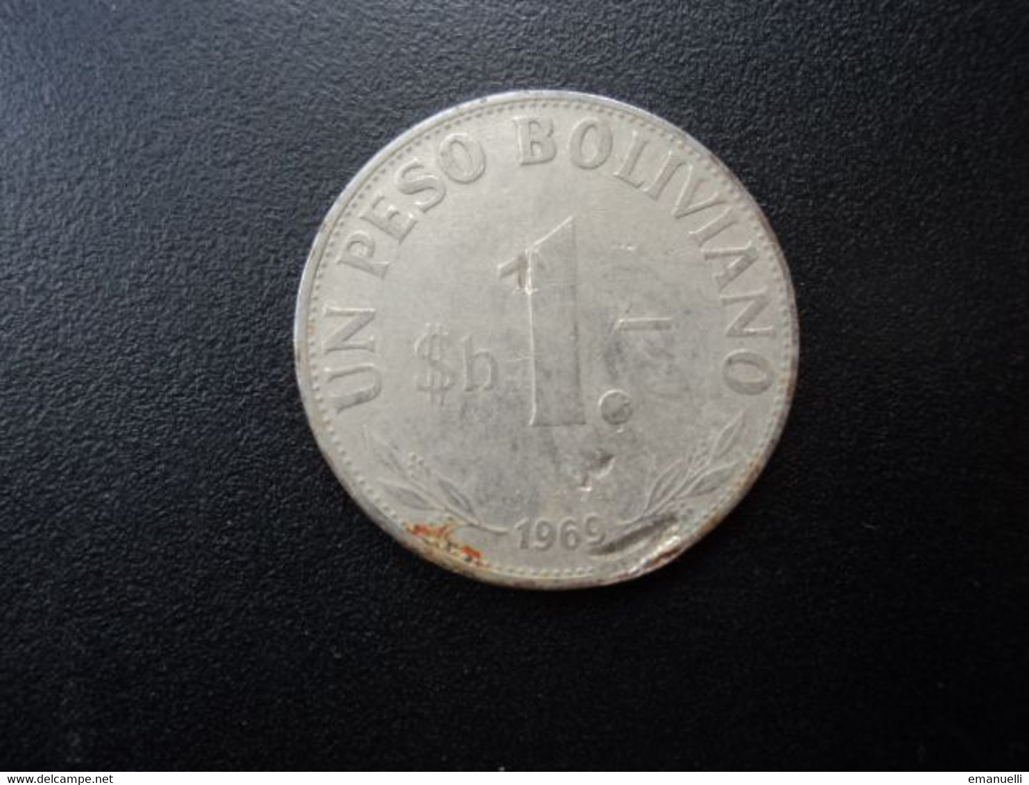 BOLIVIE : 1 PESO BOLIVIANO   1969    KM 192     TB+ - Bolivie