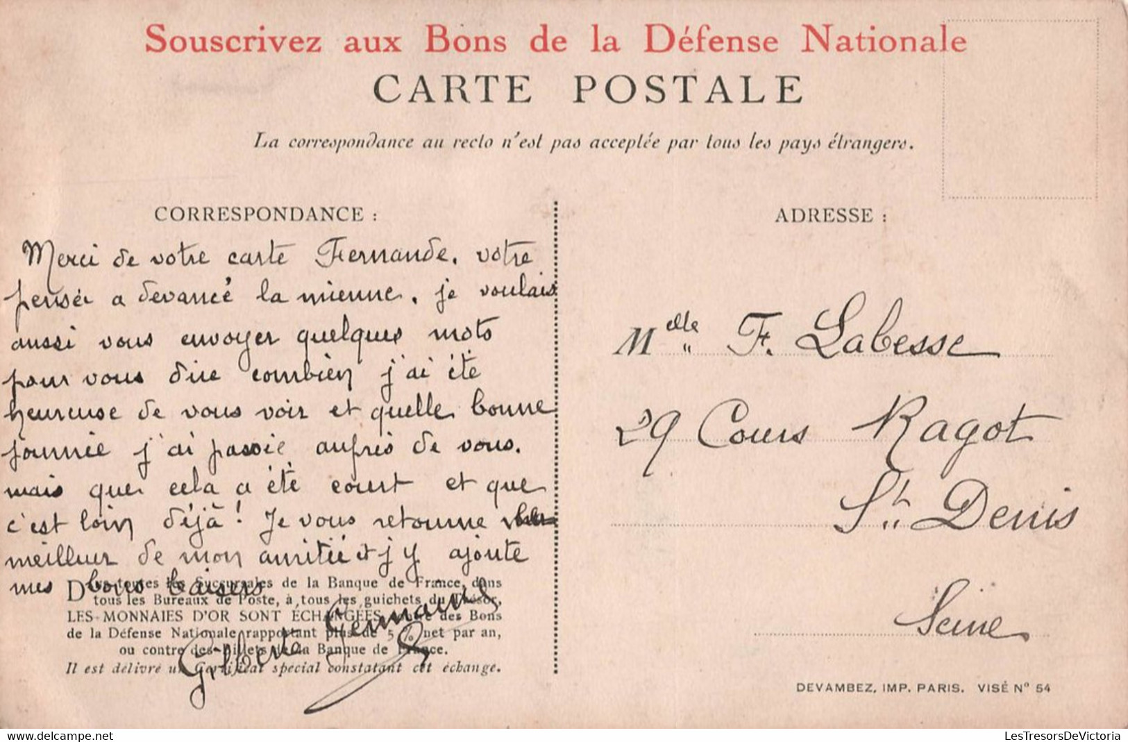 CPA Pour La France Versez Votre Or - L'or Combat Pour La Victoire - Carte De Propagande - Defense Nationale - Patriottisch