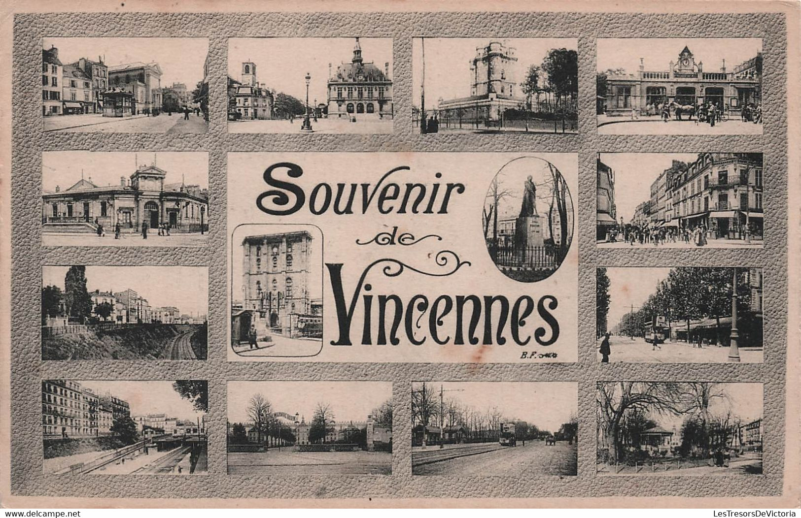 CPA Souvenir De Vincennes - Carte Multivues - - Greetings From...