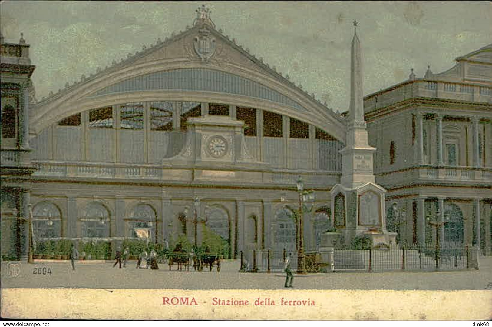 ROMA - STAZIONE DELLA FERROVIA - EDIZIONE ALTEROCCA - 1910s  (11597) - Stazione Termini