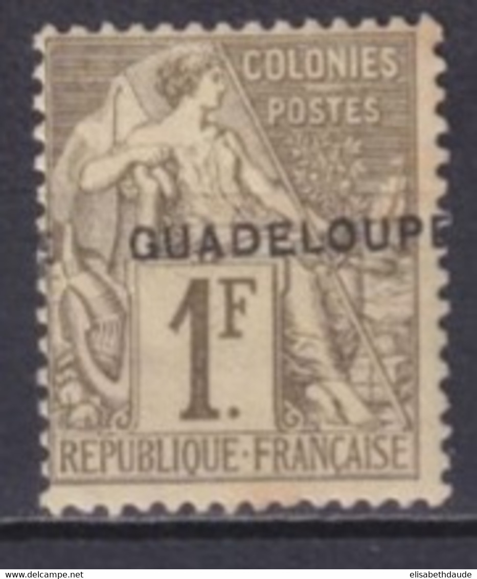 GUADELOUPE - YVERT N° 26 * MH - COTE = 120 EUR. - - Neufs