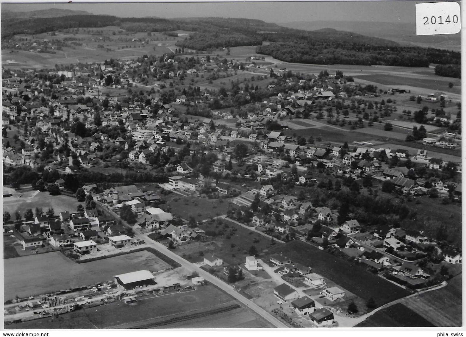 Flugaufnahme Wohlen AG Oberdorf - Wohlen