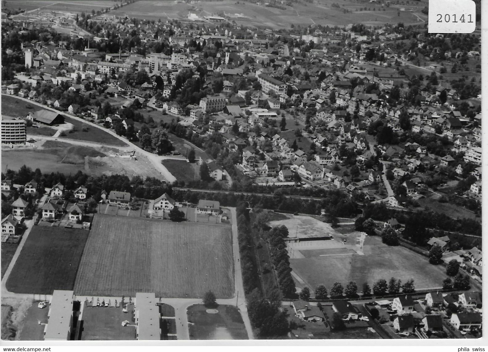 Flugaufnahme Wohlen AG Oberdorf - Wohlen