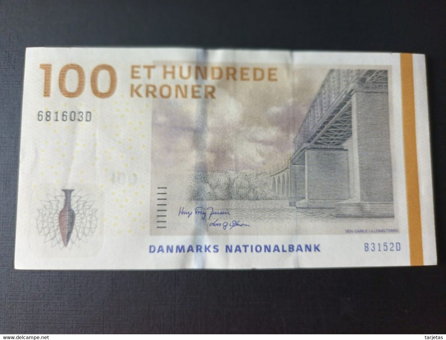 BILLETE DE DINAMARCA DE 100 KRONER DEL AÑO 2009 SIN CIRCULAR (UNC)  (BANK NOTE) - Dänemark