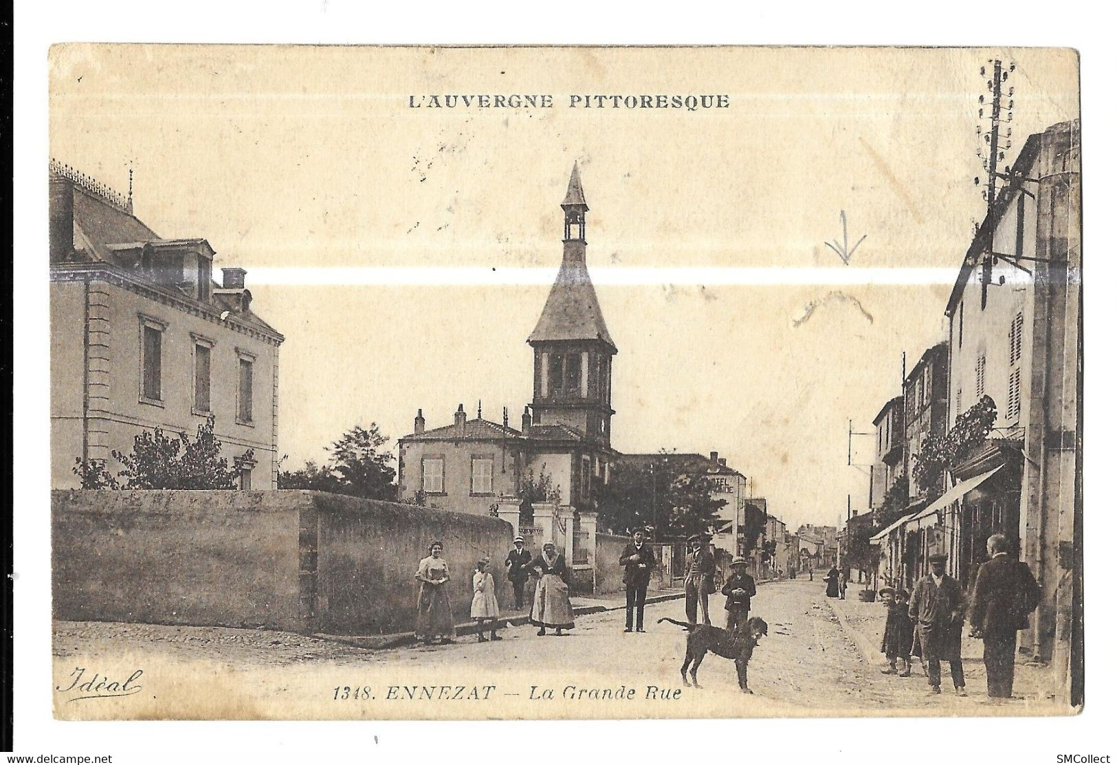 Ennezat, La Grande Rue (A11p43) - Ennezat