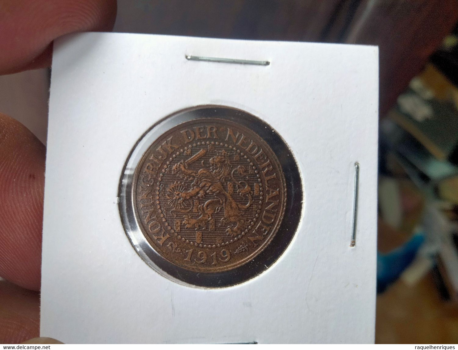 NETHERLANDS 2-1/2 CENT 1919 KM# 150 (G#12) - 2.5 Cent