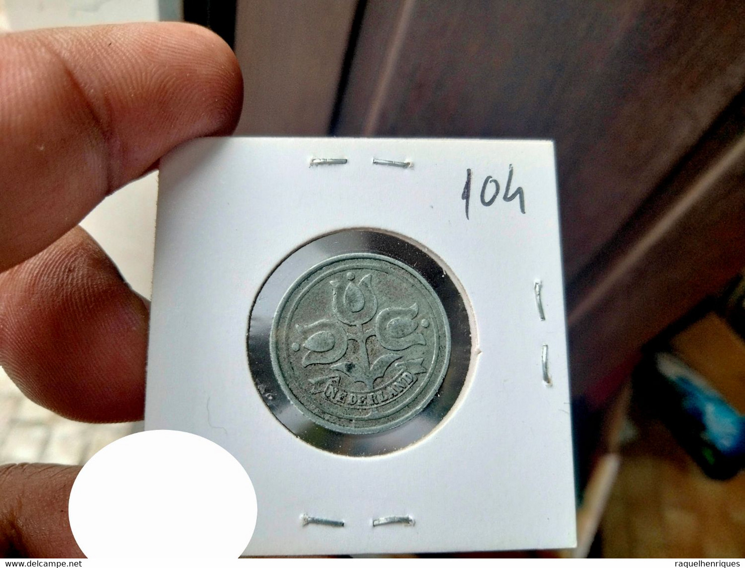NETHERLANDS 10 CENTS 1942 KM# 173 (G#12) - 2.5 Cent