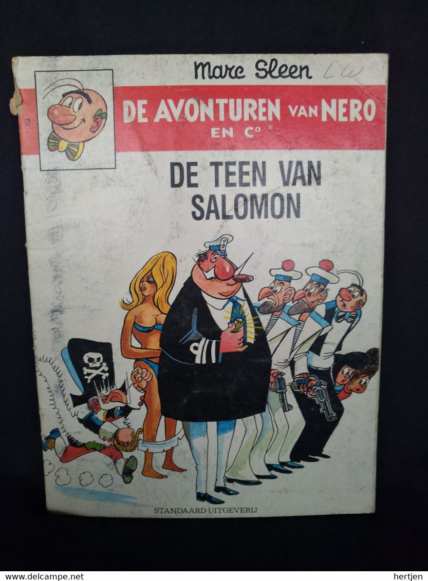 De Teen Van Salomon Nero 92 - Marc Sleen - Nero