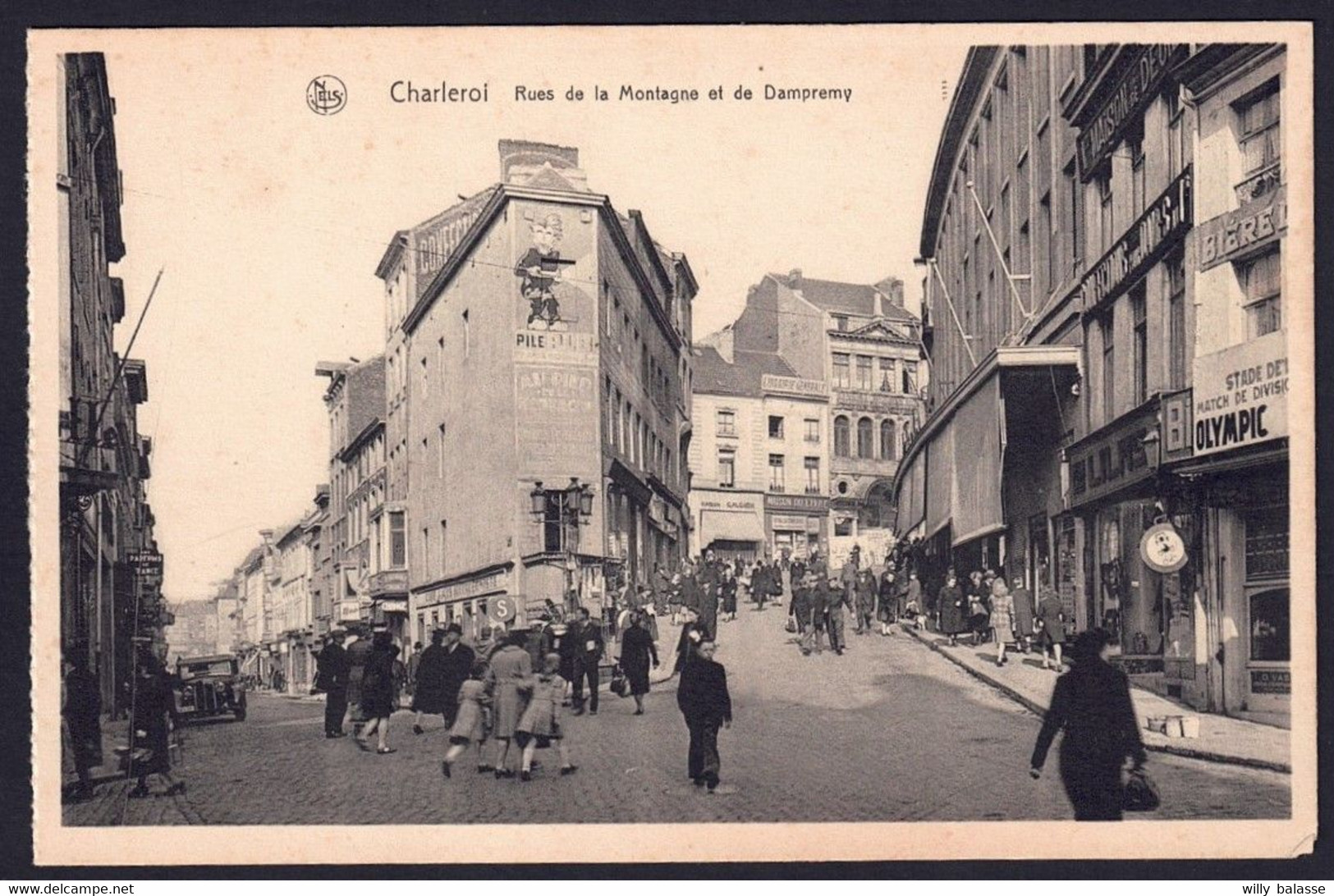 +++ CPA - CHARLEROI - Rues De La Montagne Et De Dampremy    // - Charleroi