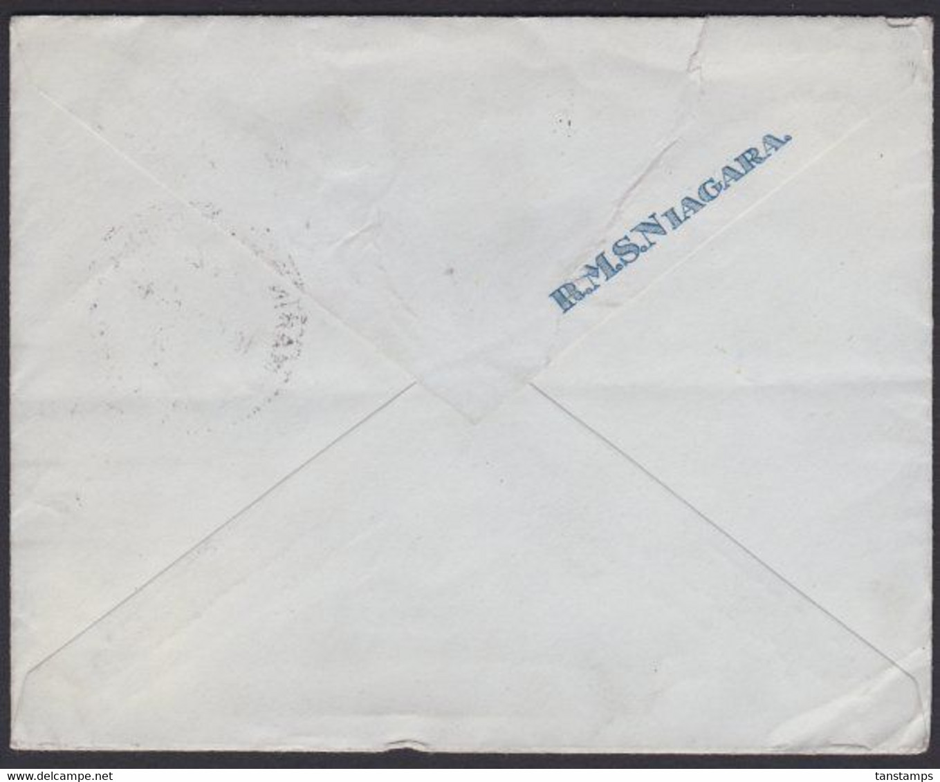 NEW ZEALAND - US MARINE POST OFFICE RMS NIAGARA PSC - Lettres & Documents