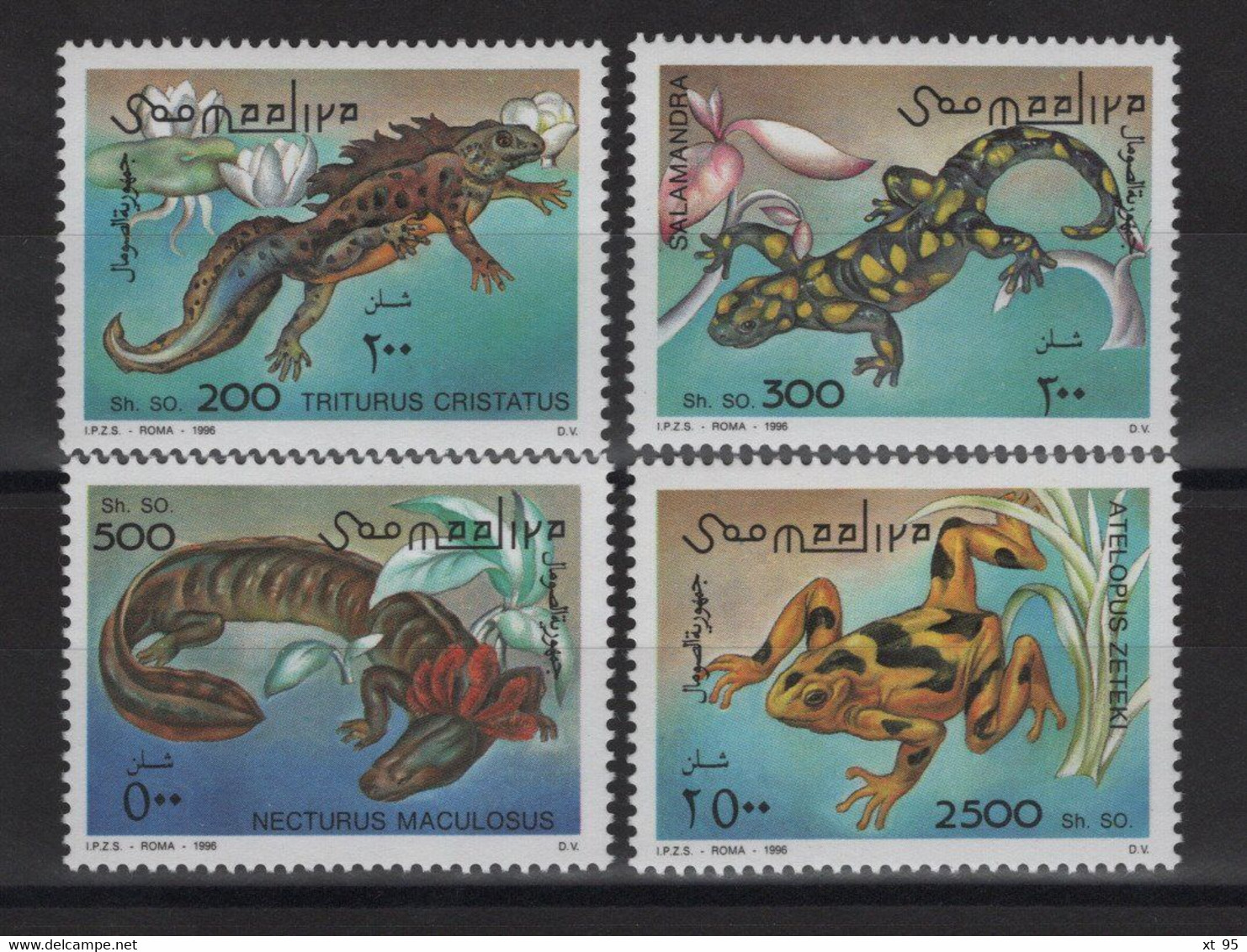 Somalie - N°512 à 515 - Faune - Reptiles - Cote 15€ - * Neufs Avec Trace De Charniere - Somalie (1960-...)