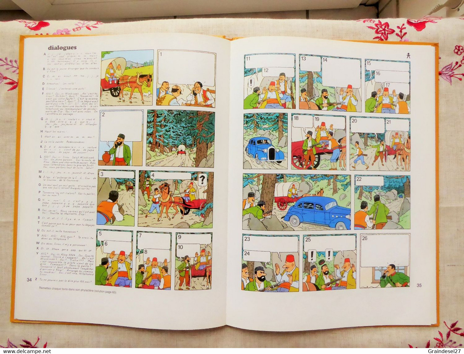 Album de jeu "Jouons avec Tintin" Hergé 1991. Etat neuf