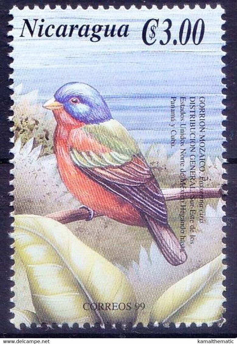 House Sparrow, Birds, Nicaragua 2000 MNH - Passeri