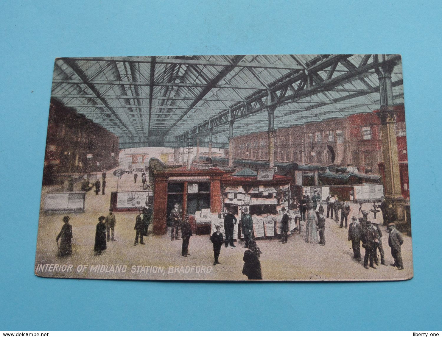 Interior Of Midland STATION, BRADFORD ( Edit. ? ) Anno 19?? ( See/voir Scans ) ! - Bradford