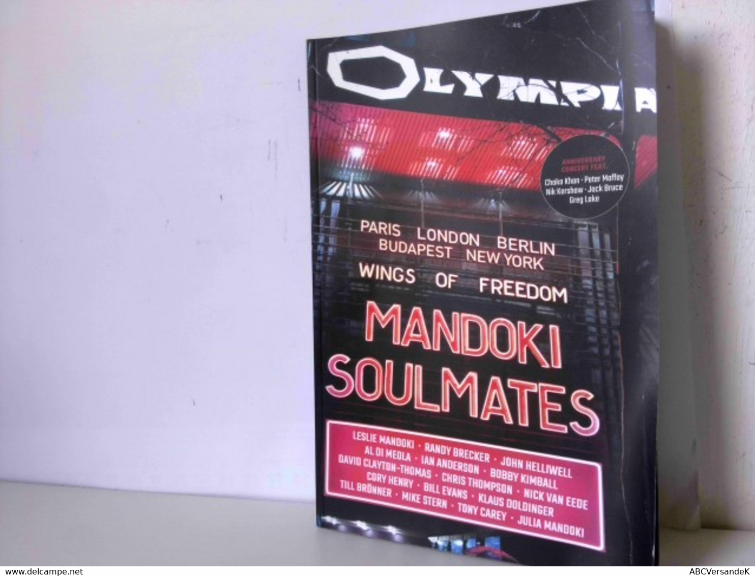 The Wings Of Freedom Concerts 2017 - 2018 - Mandoki Soulmates - Tourbook - Música