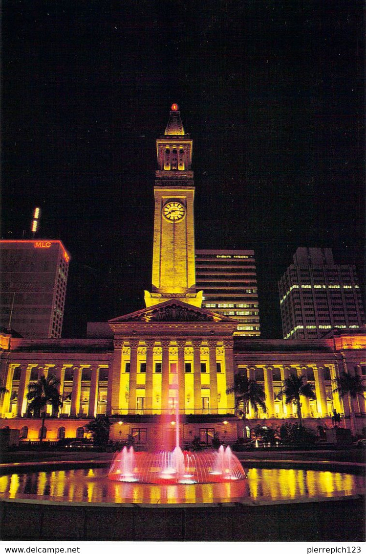 Brisbane - L'Hôtel De Ville - Vue Nocturne - Brisbane