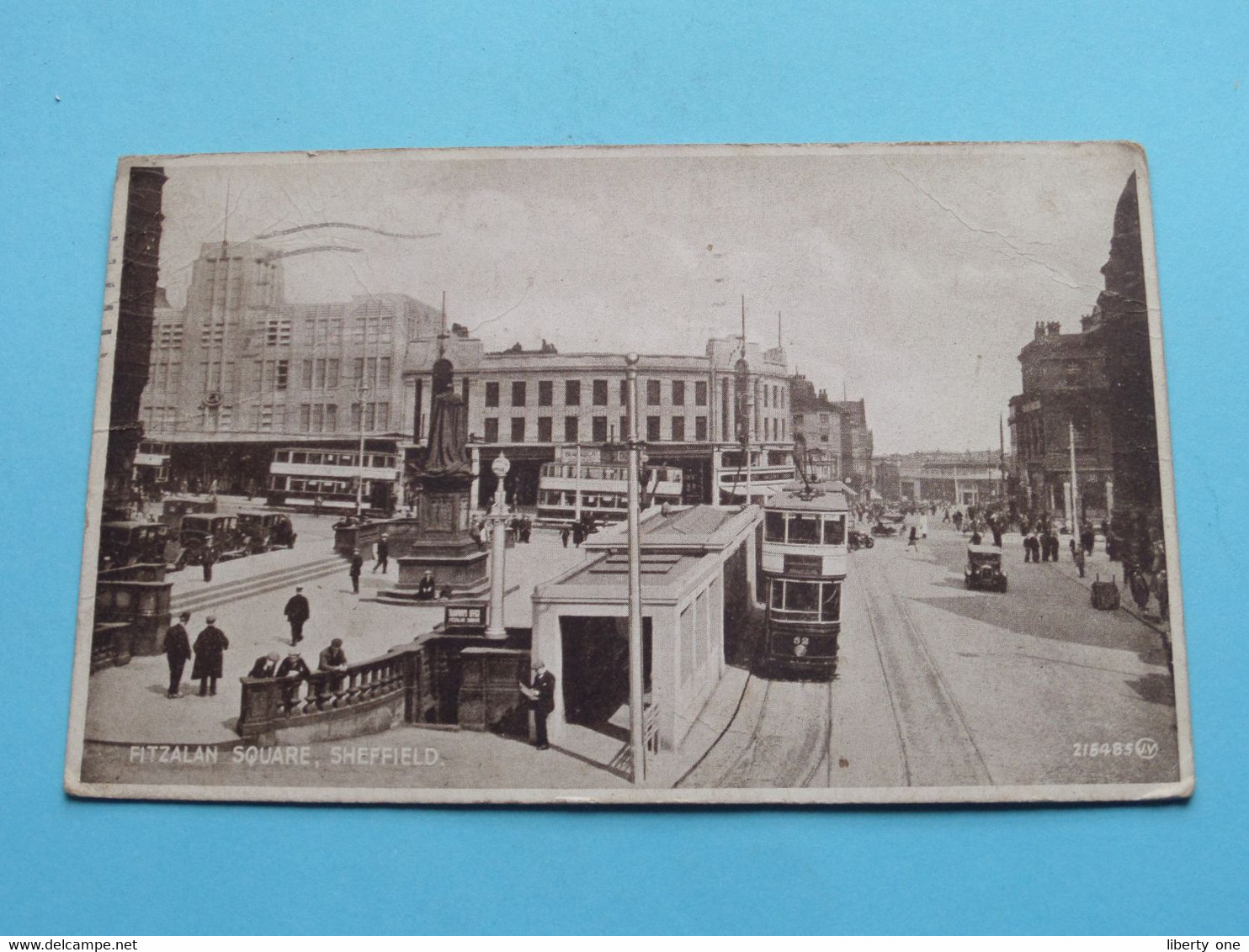 FITZALAN SQUARE > SHEFFIELD ( Edit. 216485 Valentine ) Anno 191? ( See/voir Scans ) ! - Sheffield