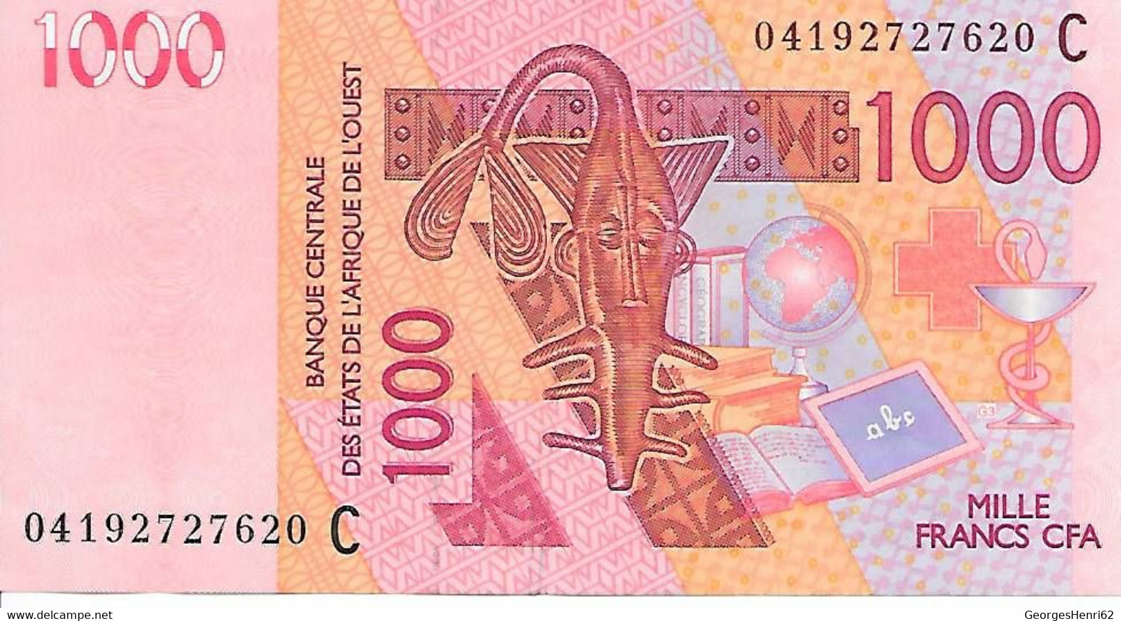 AFRIQUE - BURKINA FASO - 1.000 Francs - 2003 - Burkina Faso