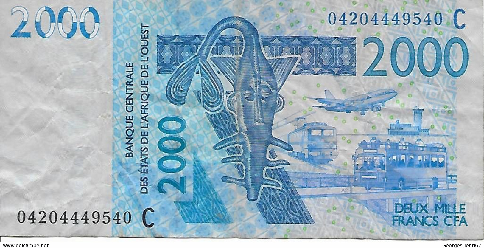 AFRIQUE - BURKINA FASO - 2.000 Francs - 2003 - Burkina Faso