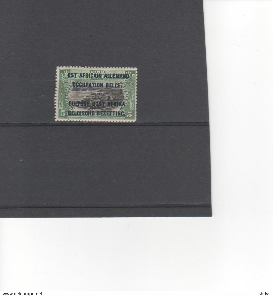 RUANDA-URUNDI - 1916 - ZEGELS VAN BELGISCH CONGO(1915) - MET OPDRUK - Unused Stamps