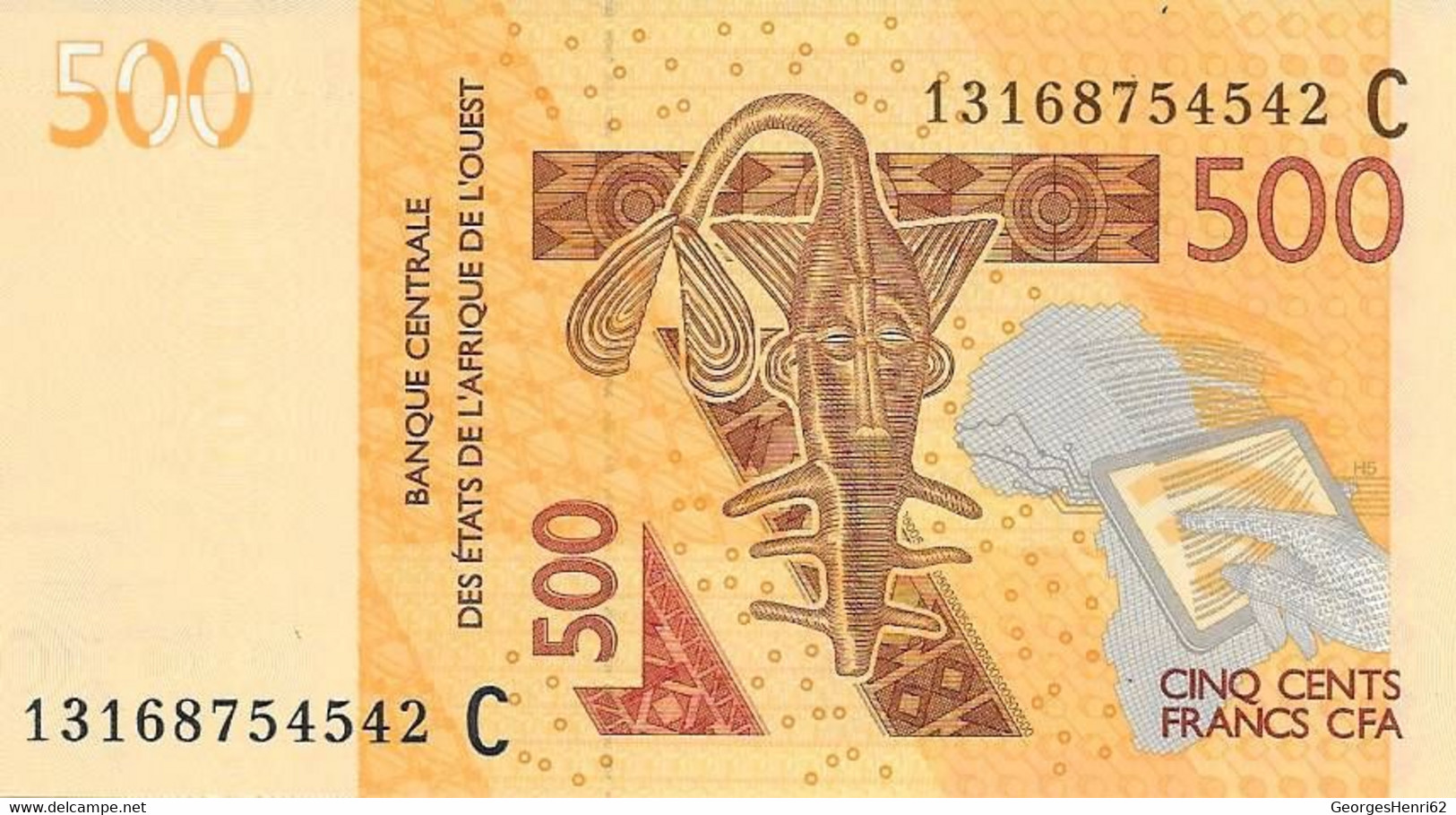 AFRIQUE - BURKINA FASO - 500 Francs - 2012 NEUF - Burkina Faso