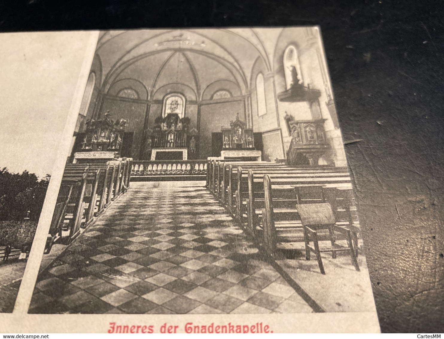 Moresnet Belge Cachet 1908 Gnadenkapelle Innen Interieur Chapelle La Calamine Kelmis - Plombières