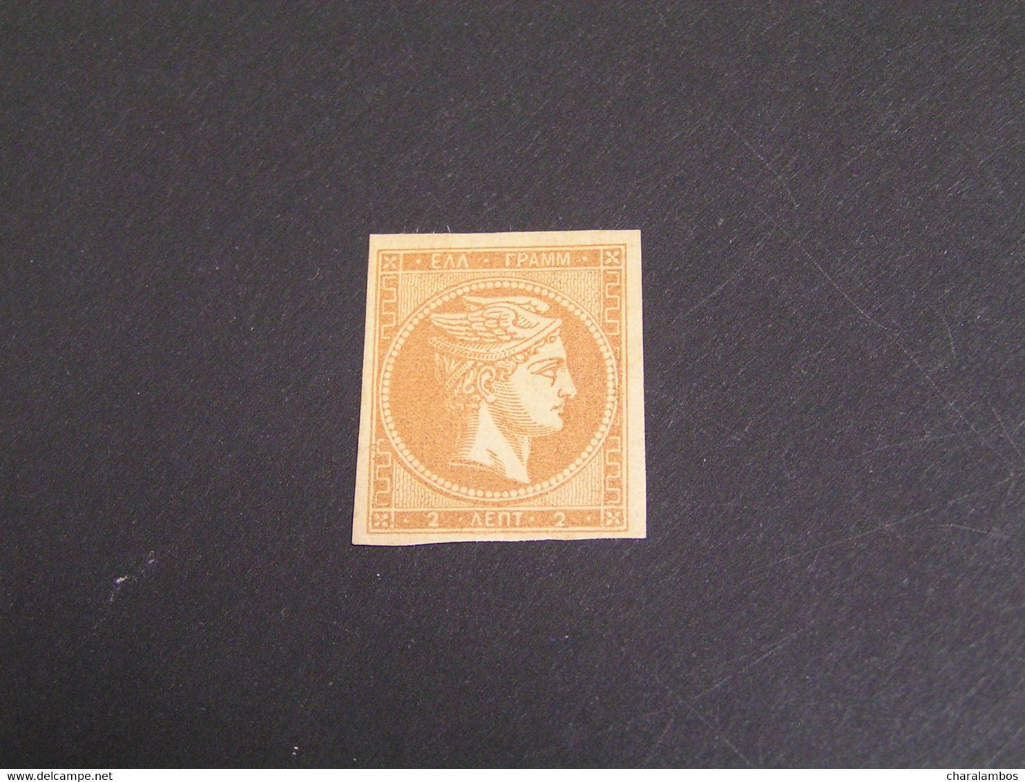 GREECE 1861-1867 CONSECUTIVE ATHENS PRINTINGS 2 λεπ Yellow-bistre On Thin Paper  MLH . - Nuovi