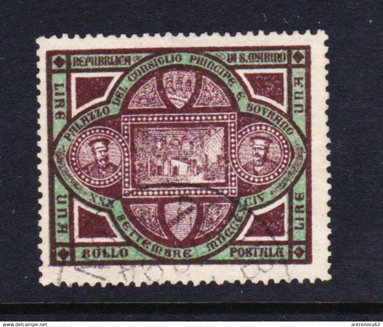 STAMPS-SAN-MARINO-1894-USED-SEE-SCAN - Used Stamps
